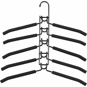 Lune - 5 in 1 non-slip hangers, space-saving multi-layer clothes hanger for pants, jeans Lune - 5 in 1 non-slip hangers, space-saving multi-layer clothes hanger for pants, jeans