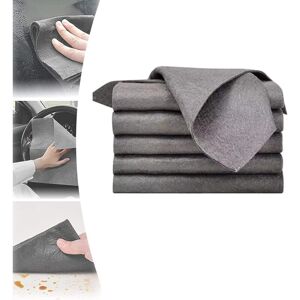 Linghhang - 5 Pieces Thickened Magic Cleaning Cloth, Microfiber Cleaning Cloth, Reusable Traceless Magic Microfiber Cleaning Cloth (30x30cm) Linghhang - 5 Pieces Thickened Magic Cleaning Cloth, Microfiber Cleaning Cloth, Reusable Traceless Magic Microfiber Cleaning Cloth (30x30cm)