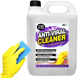STORM TRADING GROUP 1 x 5L Antiviral Disinfectant Surface Cleaner Ready To Use STORM TRADING GROUP 1 x 5L Antiviral Disinfectant Surface Cleaner Ready To Use