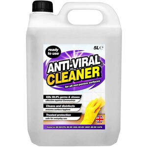 STORM TRADING GROUP 2 x 5L Antiviral Disinfectant Surface Cleaner Ready To Use STORM TRADING GROUP 2 x 5L Antiviral Disinfectant Surface Cleaner Ready To Use