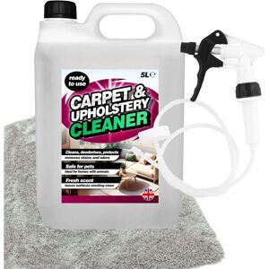STORM TRADING GROUP 1 x 5L Carpet & Upholstery Cleaner Pet Safe Cleaning Solution With Odour Remover STORM TRADING GROUP 1 x 5L Carpet & Upholstery Cleaner Pet Safe Cleaning Solution With Odour Remover