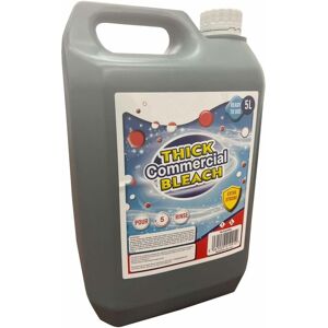 STORM TRADING GROUP 1 x 5L Extra Strong Thick Commercial Bleach For Sanitisation & Disinfection STORM TRADING GROUP 1 x 5L Extra Strong Thick Commercial Bleach For Sanitisation & Disinfection