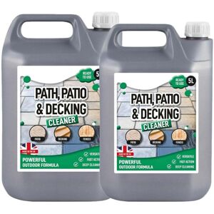 STORM TRADING GROUP 2 x 5L Patio & Decking Cleaner Removes Dirt, Grime & Stains Ready To Use STORM TRADING GROUP 2 x 5L Patio & Decking Cleaner Removes Dirt, Grime & Stains Ready To Use
