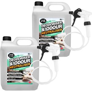 STORM TRADING GROUP 4 x 5L Peppermint Deodoriser & Odour Neutraliser With Long Hose Trigger STORM TRADING GROUP 4 x 5L Peppermint Deodoriser & Odour Neutraliser With Long Hose Trigger