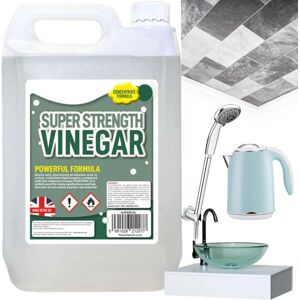 STORM TRADING GROUP 5L Super Strength Vinegar 20% Strong Cleaning Vinegar For Sanitising, Cleaning & Descaling STORM TRADING GROUP 5L Super Strength Vinegar 20% Strong Cleaning Vinegar For Sanitising, Cleaning & Descaling