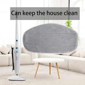 SNQ 5x Replacement covers compatible with Leifheit CleanTenso steam cleaner, steam mop - microfiber, grey SNQ 5x Replacement covers compatible with Leifheit CleanTenso steam cleaner, steam mop - microfiber, grey