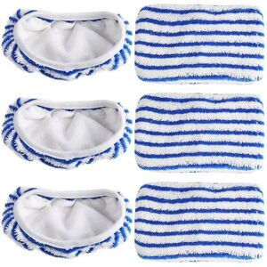 BASETBL 6-Piece Set of Accessories Compatible with Rowenta Clean and Steam Machines, Cleaning Cloths for Rowenta Steam Power BASETBL 6-Piece Set of Accessories Compatible with Rowenta Clean and Steam Machines, Cleaning Cloths for Rowenta Steam Power