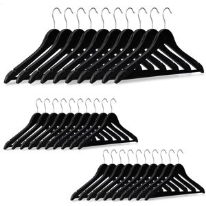 Set of 60 Relaxdays Wooden Clothes Hangers, Pants Rail, Skirts, Dresses, Jackets, 360° Swivel Hook, Black Set of 60 Relaxdays Wooden Clothes Hangers, Pants Rail, Skirts, Dresses, Jackets, 360° Swivel Hook, Black