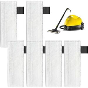 MCBOSON 6PCS Microfiber Bonnets for Kärcher, Replacement Wipe for Karcher Steam Cleaner, Microfiber Cloths for Karcher SC2 SC3 SC4 SC5, Kärcher Bonnets for MCBOSON 6PCS Microfiber Bonnets for Kärcher, Replacement Wipe for Karcher Steam Cleaner, Microfiber Cloths for Karcher SC2 SC3 SC4 SC5, Kärcher Bonnets for