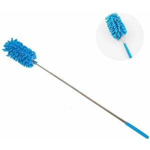 Odipie - 6pcs Telescopic feather duster can be extended for a long time, blue, 25cm Odipie - 6pcs Telescopic feather duster can be extended for a long time, blue, 25cm