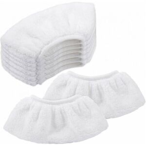 Ymyny - 8 Pack Microfiber Mop Head Covers for Kärcher, Portable Nozzle Cloths, Steam Cleaner Accessories sc 1, 2, 3, 4, 5 Ymyny - 8 Pack Microfiber Mop Head Covers for Kärcher, Portable Nozzle Cloths, Steam Cleaner Accessories sc 1, 2, 3, 4, 5