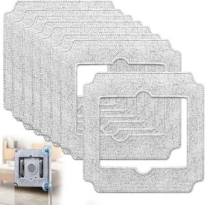 TEHTUY 8-Piece Robot Window Cleaning Cloths, Window Cleaning Cloths for ECOVACS Winbot Mini, MINIIT, W-CC02-0012, Microfiber Mop Replacement Kit for Ecovacs TEHTUY 8-Piece Robot Window Cleaning Cloths, Window Cleaning Cloths for ECOVACS Winbot Mini, MINIIT, W-CC02-0012, Microfiber Mop Replacement Kit for Ecovacs