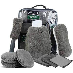 Versaillesfr - 9 Piece Car Cleaning Kit, Professional Microfiber Car Wash Cleaning Set, Car Brush, Cleaning Cloths, Washing Gloves, Sponge Versaillesfr - 9 Piece Car Cleaning Kit, Professional Microfiber Car Wash Cleaning Set, Car Brush, Cleaning Cloths, Washing Gloves, Sponge