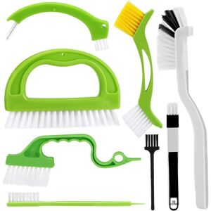 AlwaysH Tile Grout Brush, 8 in 1 Tile Cleaning Brush, Grout Brushes, Cleaning Brush for Bathroom Kitchen Household AlwaysH Tile Grout Brush, 8 in 1 Tile Cleaning Brush, Grout Brushes, Cleaning Brush for Bathroom Kitchen Household