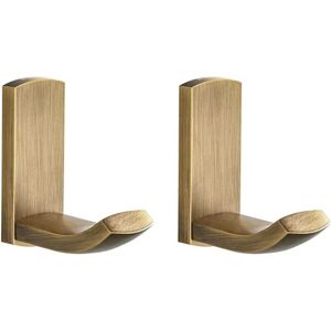 WOIYIC Antique Brass Towel Hook, Bathroom Kitchen Towel Hook, Bathrobe Hook, Coat Hooks, Multipurpose Wall-Mounted Hook, Brushed Bronze - Pack of 2 WOIYIC Antique Brass Towel Hook, Bathroom Kitchen Towel Hook, Bathrobe Hook, Coat Hooks, Multipurpose Wall-Mounted Hook, Brushed Bronze - Pack of 2