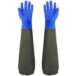 TEHTUY Aquatic seafood fishing gloves, for washing dishes and cars, waterproof, non-slip and wear-resistant gloves, pond cleaning gloves, elasticated cuffs TEHTUY Aquatic seafood fishing gloves, for washing dishes and cars, waterproof, non-slip and wear-resistant gloves, pond cleaning gloves, elasticated cuffs