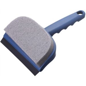 Blue sponge, 11.519 cm, double-sided brush head, for cleaning mirrors and glass windows, squeegee. Blue sponge, 11.519 cm, double-sided brush head, for cleaning mirrors and glass windows, squeegee.