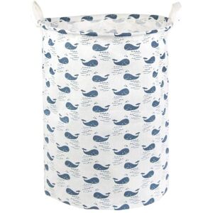 CSPARKV Blue whale pattern,Laundry Basket and Mesh Laundry Bag - Foldable Storage Container - Dirty Clothes Hamper with Handle - Cotton Towel Basket CSPARKV Blue whale pattern,Laundry Basket and Mesh Laundry Bag - Foldable Storage Container - Dirty Clothes Hamper with Handle - Cotton Towel Basket