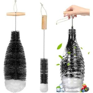 TORMATOR Bottle Brush, 2 Pcs Cleaning Brush, Advanced Cleaning Bottle Brush, Bubble Bottle Cleaning Brush for Glass Bottles, Thermoses, Baby Bottles and Cups TORMATOR Bottle Brush, 2 Pcs Cleaning Brush, Advanced Cleaning Bottle Brush, Bubble Bottle Cleaning Brush for Glass Bottles, Thermoses, Baby Bottles and Cups