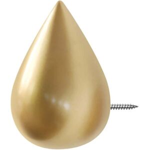 Creative Water Droplet Hooks Set of 4 Wall Mounted Hooks Modern Rustic Decoration for Hanging Bag, Hat, Clothes, Key, 9.5 x 6 cm/Gold - Ccykxa Creative Water Droplet Hooks Set of 4 Wall Mounted Hooks Modern Rustic Decoration for Hanging Bag, Hat, Clothes, Key, 9.5 x 6 cm/Gold - Ccykxa