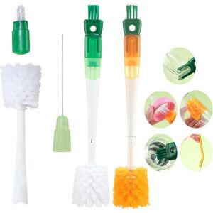 CCYKXAA 2 Pack Bottle Brush, 5 in 1 Multifunctional Bottle Brush, Baby Bottle Brush, Cup Lid Cleaning Brush, Straw Brush, Baby Bottle Brush, Bottle CCYKXAA 2 Pack Bottle Brush, 5 in 1 Multifunctional Bottle Brush, Baby Bottle Brush, Cup Lid Cleaning Brush, Straw Brush, Baby Bottle Brush, Bottle