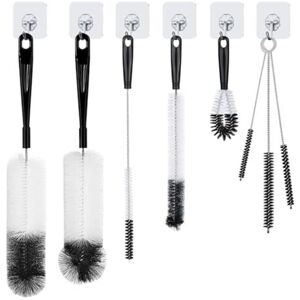 ODIPIE Cleaning Brushes - Bottle Brush, Baby Bottle Brush, Swab, Bottle and Glass Brush with Hanging Hooks ODIPIE Cleaning Brushes - Bottle Brush, Baby Bottle Brush, Swab, Bottle and Glass Brush with Hanging Hooks