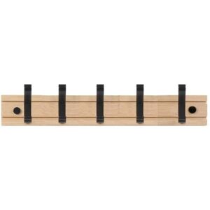 SNQ Coat Hanger Clothes Rack 5 Active Hooks Heavy Duty Clothes Hat Rack Bamboo (50cm) SNQ Coat Hanger Clothes Rack 5 Active Hooks Heavy Duty Clothes Hat Rack Bamboo (50cm)