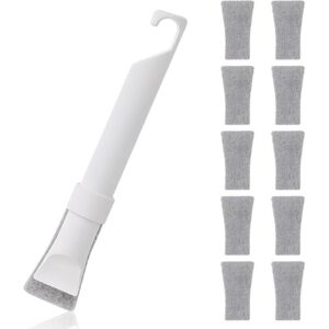 TORMATOR Crevice Cleaning Brush Set, Groove Crevice Cleaning Tool, with 11 Replaceable Sponge Cleaning Pads, Grout Cleaner Brush for Narrow Corners in Home TORMATOR Crevice Cleaning Brush Set, Groove Crevice Cleaning Tool, with 11 Replaceable Sponge Cleaning Pads, Grout Cleaner Brush for Narrow Corners in Home