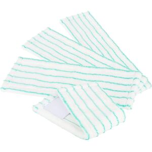 Csparkv - 4X Replacement Floor Cloth - Microfiber Mop Cloth Replacement - Floor Cleaning Cloths (4pcs - Turquoise/White) Csparkv - 4X Replacement Floor Cloth - Microfiber Mop Cloth Replacement - Floor Cleaning Cloths (4pcs - Turquoise/White)