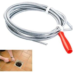 YMYNY Drain Cleaning Spiral - Eco-Friendly Drain Cleaning Spiral - Flexible Blockage Solution - 3.2m x 5mm Drain Cleaning Spiral mumu YMYNY Drain Cleaning Spiral - Eco-Friendly Drain Cleaning Spiral - Flexible Blockage Solution - 3.2m x 5mm Drain Cleaning Spiral mumu