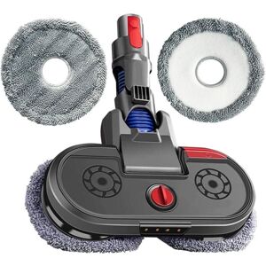 TORMATOR Electric spray mop head + 6 fabric mops for V7 V8 V10 V11 vacuum cleaners with integrated water tank (version 2) TORMATOR Electric spray mop head + 6 fabric mops for V7 V8 V10 V11 vacuum cleaners with integrated water tank (version 2)