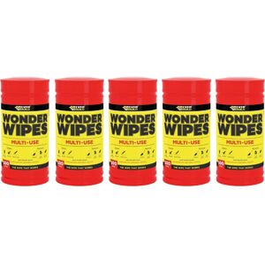 Everbuild Wonder Wipes - 500 Multi-Use Cleaning Wipes Tub Everbuild Wonder Wipes - 500 Multi-Use Cleaning Wipes Tub