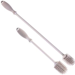SNQ Giant Silicone Bottle Brush, Bottle Washer, Water Bottle Brush, Cleaning Brush, Dish Cleaning Brush, Carafe Bottle Brush, Thermos Brush (Grey) SNQ Giant Silicone Bottle Brush, Bottle Washer, Water Bottle Brush, Cleaning Brush, Dish Cleaning Brush, Carafe Bottle Brush, Thermos Brush (Grey)