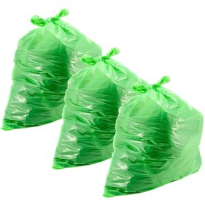 STORM TRADING GROUP 75 x Bags (3 Rolls) Green Garden Waste Bags 60 Litre Multipurpose Bin Liners STORM TRADING GROUP 75 x Bags (3 Rolls) Green Garden Waste Bags 60 Litre Multipurpose Bin Liners