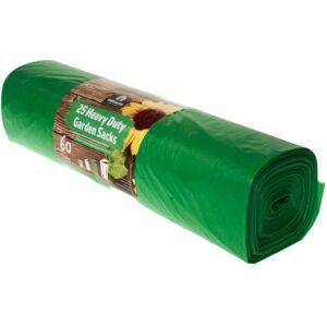 STORM TRADING GROUP 50 x Bags (2 Rolls) Green Garden Waste Bags 60 Litre Multipurpose Bin Liners STORM TRADING GROUP 50 x Bags (2 Rolls) Green Garden Waste Bags 60 Litre Multipurpose Bin Liners
