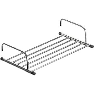 IKODM Hanging Clothes Drying Rack, Foldable Clothes Drying Rack, Telescopic Stainless Steel Clothes Dryer, 60-106cm Length Hanging Clothes Dryer Balcony IKODM Hanging Clothes Drying Rack, Foldable Clothes Drying Rack, Telescopic Stainless Steel Clothes Dryer, 60-106cm Length Hanging Clothes Dryer Balcony