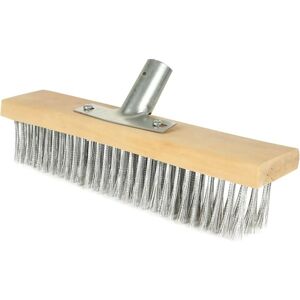 COOCHEER Heavy Duty Stainless Steel Metal Broom Head for Patio Garage (Handle Not Included) COOCHEER Heavy Duty Stainless Steel Metal Broom Head for Patio Garage (Handle Not Included)