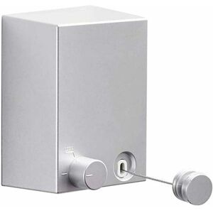 Tinor - Indoor Outdoor Retractable Clothesline Wall Mounted Laundry Drying Rack with Adjustable 4.2M/13.8ft Steel Rope Rope (Silver) Tinor - Indoor Outdoor Retractable Clothesline Wall Mounted Laundry Drying Rack with Adjustable 4.2M/13.8ft Steel Rope Rope (Silver)