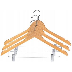 KADAX wooden clothes hanger with metal clips, 360° rotating hook 3 KADAX wooden clothes hanger with metal clips, 360° rotating hook 3