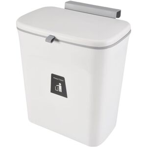 TLILY Kitchen Compost Bin for Counter Top or , Hanging Small Trash Can with Lid,Mountable Indoor Bucket(C) TLILY Kitchen Compost Bin for Counter Top or , Hanging Small Trash Can with Lid,Mountable Indoor Bucket(C)