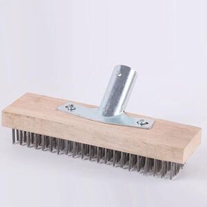 WOIYIC Metal broom 30cm steel, metal broom (without wooden handle) WOIYIC Metal broom 30cm steel, metal broom (without wooden handle)