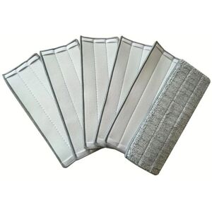 TEHTUY Pack of 15 replacement microfiber mop heads for domestic mop heads. Flat mop head with adhesive strip. TEHTUY Pack of 15 replacement microfiber mop heads for domestic mop heads. Flat mop head with adhesive strip.