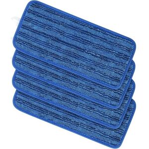 SNQ Pack of 4 reusable cloths for Swiffer WetJet, replacement cloths for Swiffer WetJet mop, washable microfiber mops for cleaning dry or wet floors (4 SNQ Pack of 4 reusable cloths for Swiffer WetJet, replacement cloths for Swiffer WetJet mop, washable microfiber mops for cleaning dry or wet floors (4