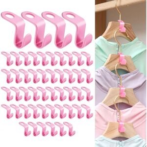 COOCHEER Pack of 50 Hanger Hook, Extension Clip, Connector Hooks for Space Saving Mini Cascading Hangers Organizer for Wardrobe Space Saving (Green) COOCHEER Pack of 50 Hanger Hook, Extension Clip, Connector Hooks for Space Saving Mini Cascading Hangers Organizer for Wardrobe Space Saving (Green)
