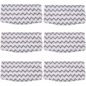 SNQ Pack of 6 Replacement Microfiber Mop Pads for S1000 Hard Floor Cleaners, Compatible with Shark Steam Mops Models S1000A, S1000, S1000C, and S1000WM SNQ Pack of 6 Replacement Microfiber Mop Pads for S1000 Hard Floor Cleaners, Compatible with Shark Steam Mops Models S1000A, S1000, S1000C, and S1000WM
