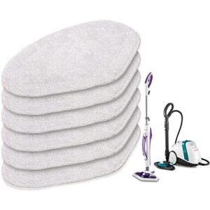 TEHTUY Pack of 6 washable replacement cloths for Polti Vaporetto Vaporforce Brush SV440 SV450 SV400 SV420 Smart 100. TEHTUY Pack of 6 washable replacement cloths for Polti Vaporetto Vaporforce Brush SV440 SV450 SV400 SV420 Smart 100.