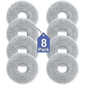 COOCHEER Pack of 8 cleaning wipes for Dreame L10s/L10/L20/X40/L40/X50/L50 Pro Ultra, Xiaomi X20 Pro/Max, Ecovacs Deebot T30 Pro OMNI, T30S Pro A COOCHEER Pack of 8 cleaning wipes for Dreame L10s/L10/L20/X40/L40/X50/L50 Pro Ultra, Xiaomi X20 Pro/Max, Ecovacs Deebot T30 Pro OMNI, T30S Pro A