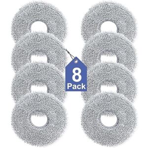 WOIYIC Pack of 8 Wipes for Dreame L10s/L10/L20/X40/L40/X50/L50 Pro Ultra, Xiaomi X20 Pro/Max, Ecovacs Deebot T30 Pro OMNI, T30S Pro A WOIYIC Pack of 8 Wipes for Dreame L10s/L10/L20/X40/L40/X50/L50 Pro Ultra, Xiaomi X20 Pro/Max, Ecovacs Deebot T30 Pro OMNI, T30S Pro A