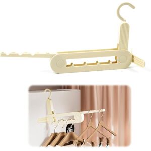 TORMATOR PCS Foldable Wall Mounted Clothes Hanger with Holes, Portable Coat Rack/Door Hook for Balcony, Bathroom, Laundry Room, Hotel, Apartment (Beige) TORMATOR PCS Foldable Wall Mounted Clothes Hanger with Holes, Portable Coat Rack/Door Hook for Balcony, Bathroom, Laundry Room, Hotel, Apartment (Beige)