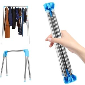 Odipie - Portable folding clothes rack, extendable clothes airer, foldable floor stand, clothes hanger, wardrobe Odipie - Portable folding clothes rack, extendable clothes airer, foldable floor stand, clothes hanger, wardrobe